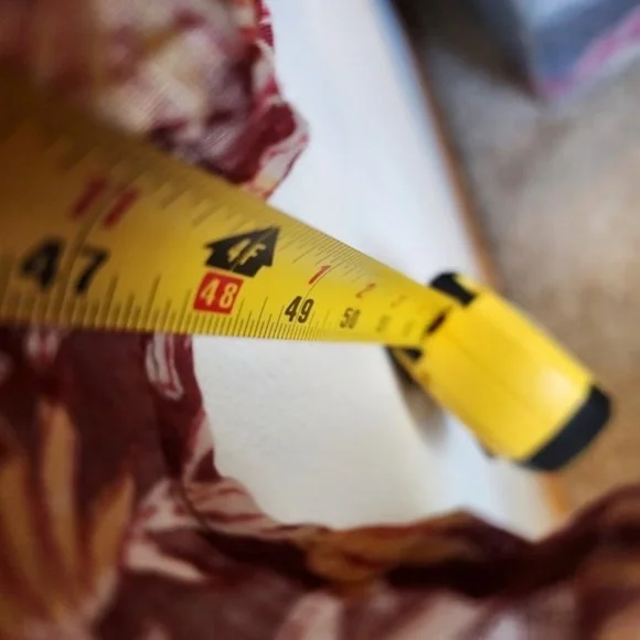 Daughters of India Women Kyra Midi Dress XL Floral Print Baloon Sleeve Bohemian - Picture 15 of 15